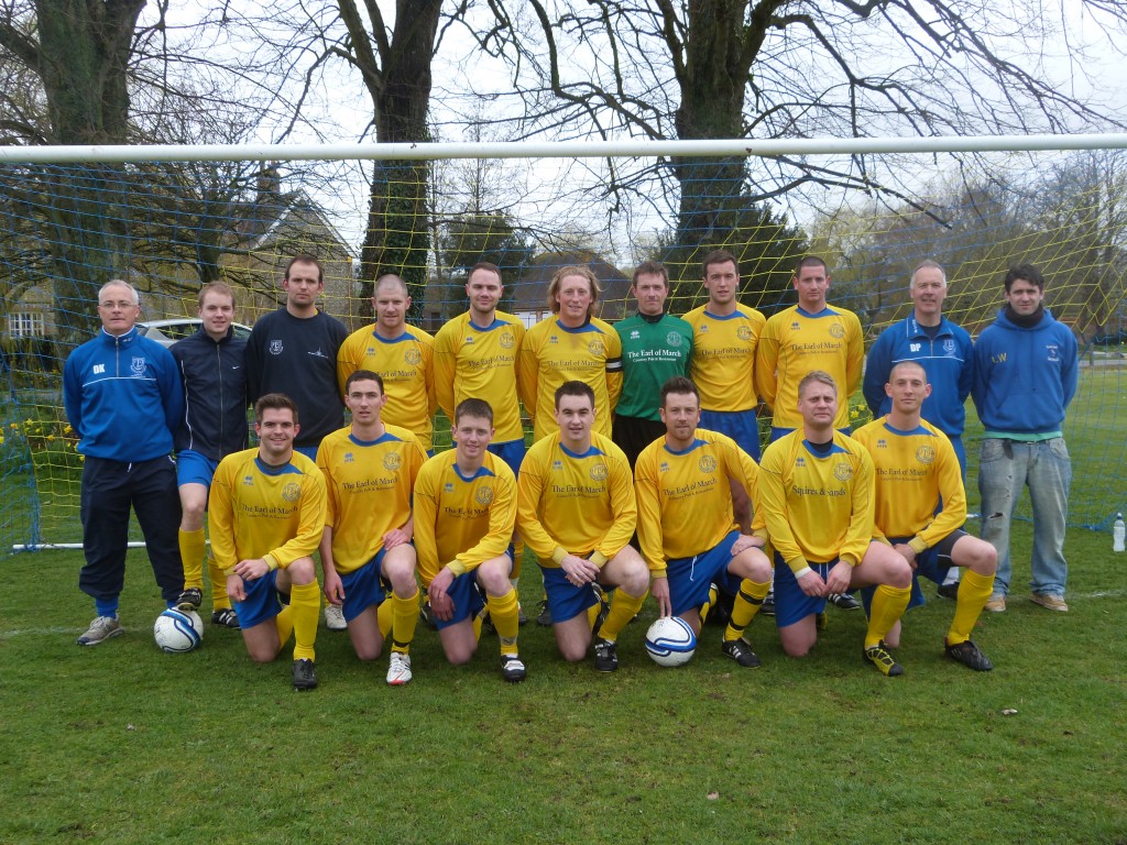 Lavant First Team, 17th March 2012. League Champions